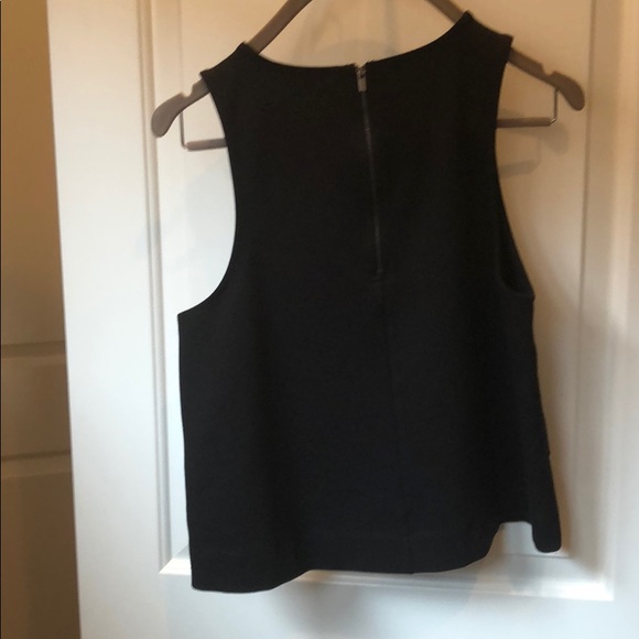 Banana Republic Black Cropped Jumper - Picture 3 of 4